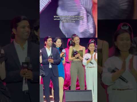 Entire cast of all 3 seasons of Squid Games together