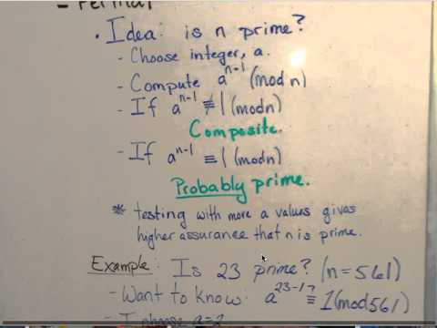 Primality Testing - Fermat