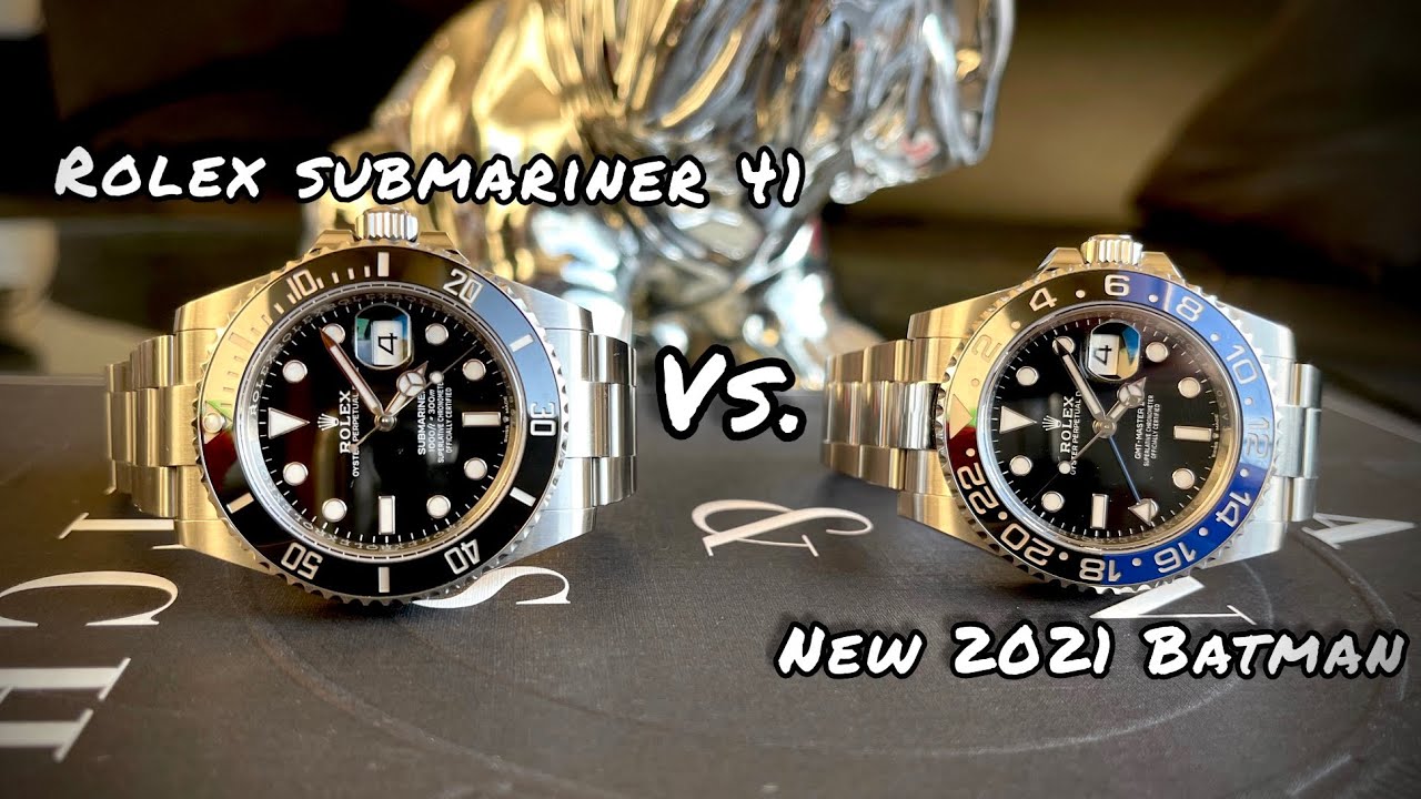 Rolex Submariner 41 vs. 2021 Batman 🕶️
