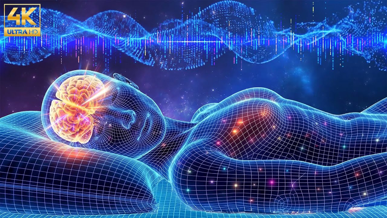 432Hz + 528Hz + 741Hz | The Deepest Healing Sleep: Whole Body Regeneration, Remove Insomnia #1