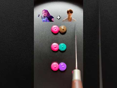 KPop Demon Hunters Color Mixing (Part 82)#kpopdemonhunters #colormixing #huntrix #sharkzhan