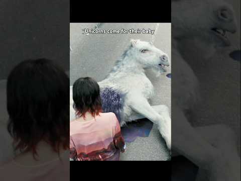 Death of a unicorn baby#fantasy #movie