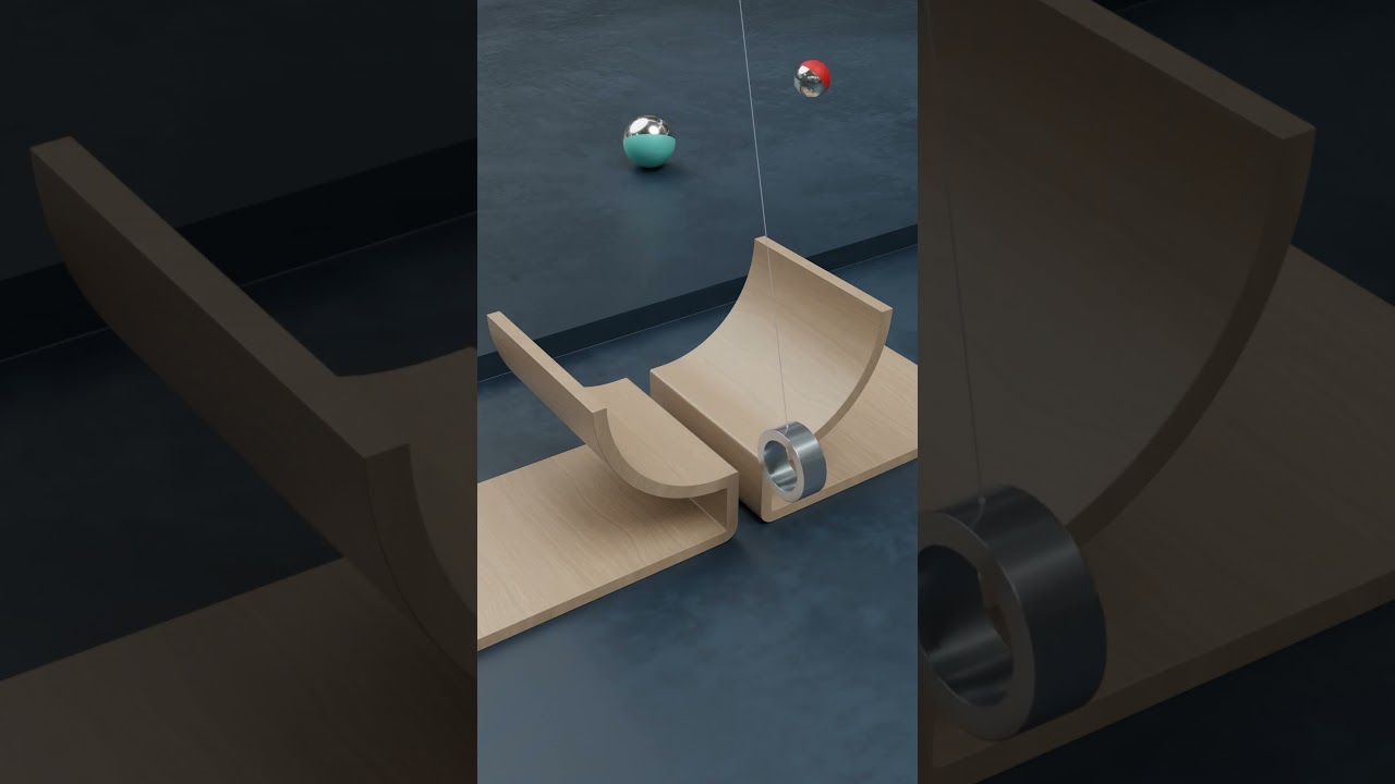 Mesmerizing Synchronized Pendulum Motion in Blender 🎥