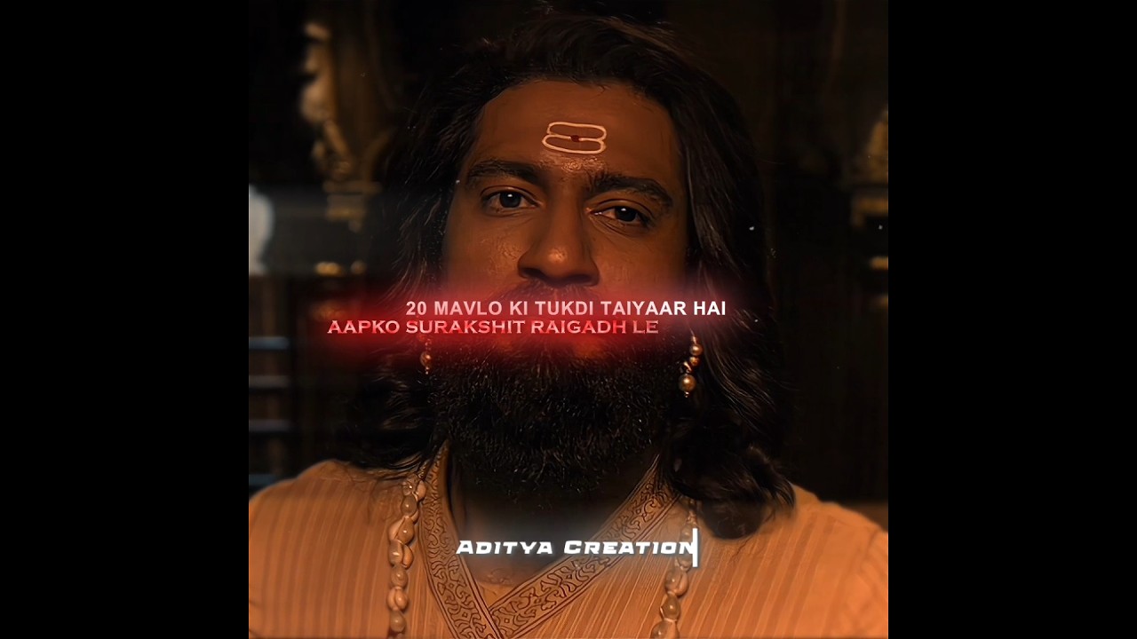 Epic Sambhaji Maharaj Chhaava Edit 🔥 | Aditya Creation 06