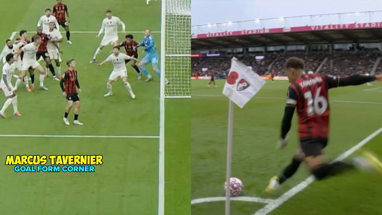 Marcus Tavernier Scores Stunning Corner Goal Against Nottingham Forest ⚽ | Bournemouth Highlights 2025