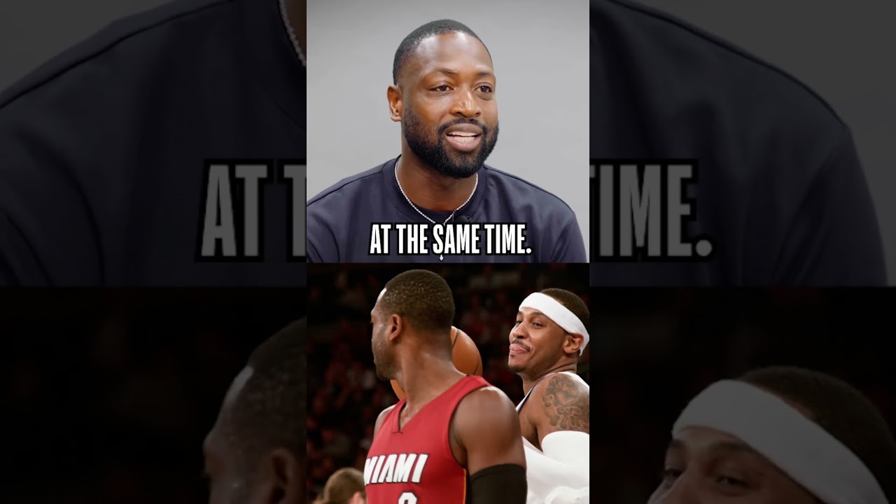 Dwyane Wade Admits He Couldn't Guard Melo π