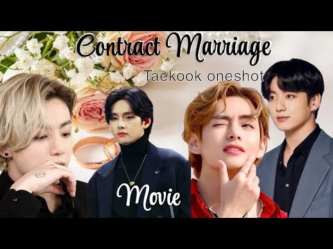 Contract Marriage ๐ Taekook Oneshot love story movie ๐ฟ๐ฅ Taekook Hindi dubbed ๐๐