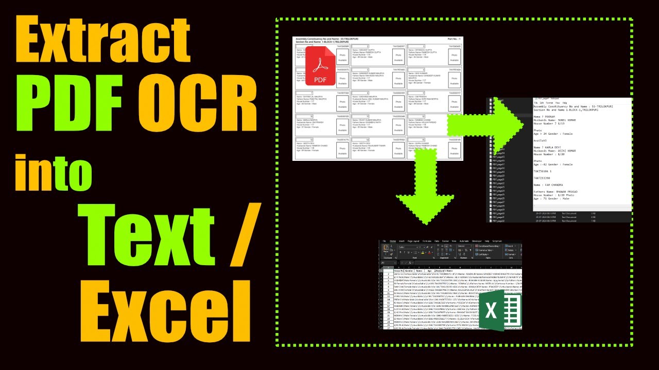 Extract Text from PDFs & Voter Data with Python
