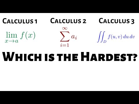 What is the Hardest Calculus Course?