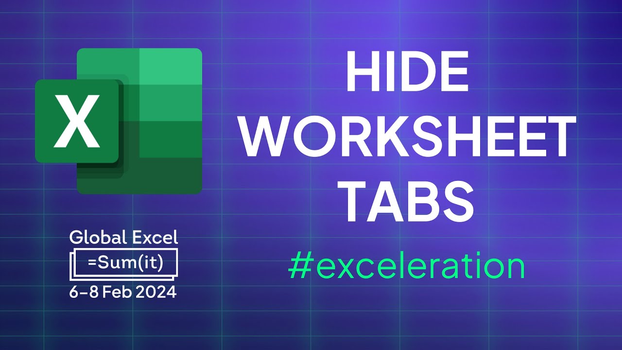 Learn How to Hide Worksheet Tabs in Excel Easily 📝