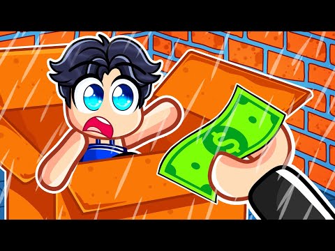 A DOLLAR Made Homeless Andy A BILLIONAIRE in Roblox Snapchat!