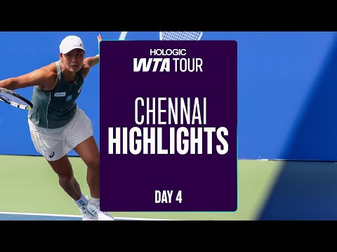 Day 4 in Chennai featuring Tjen, Tararudee and Pohankova | WTA Match Highlights