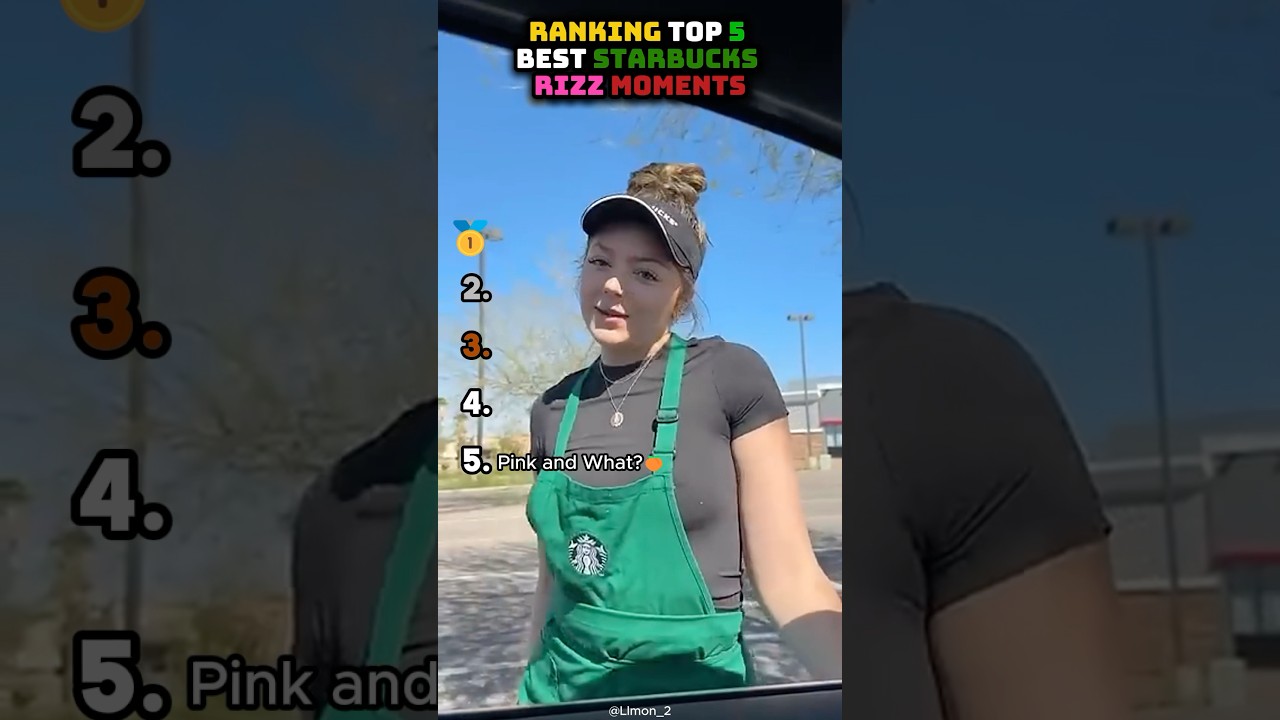 Top 5 Best Starbucks Rizz Moments ☕