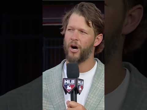 Clayton Kershaw hopes to make the Dodgers postseason roster with all their pitchers coming back 😅