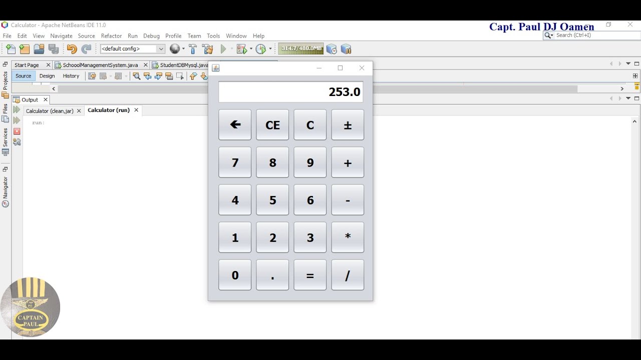 Java NetBeans Calculator Tutorial 🧮
