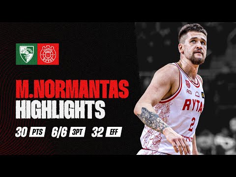 Liepsnojančio Margirio Normanto karjeros rungtynės „Žalgirio“ arenoje