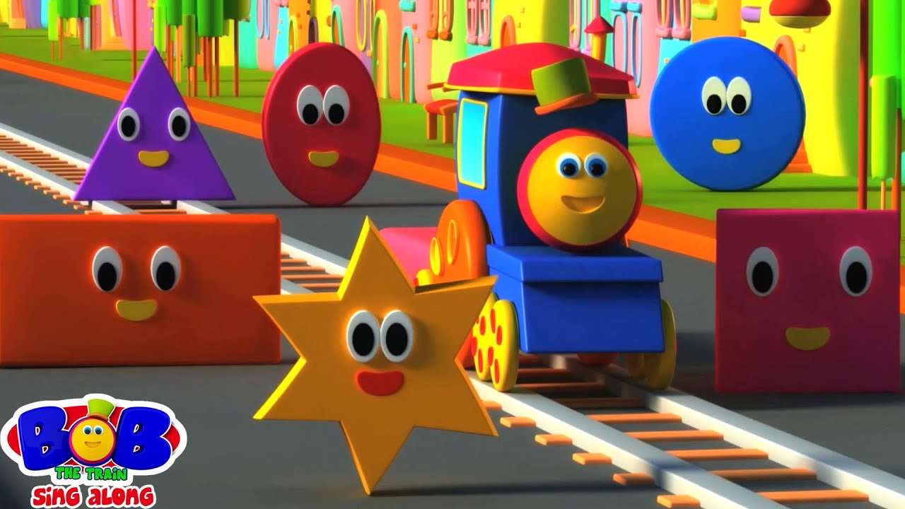 Shapes & Nursery Rhymes with Bob The Train 🚂