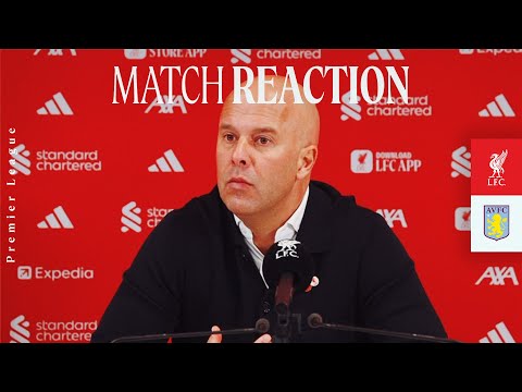Arne Slot Reacts To Liverpool 2-0 Aston Villa | Premier League