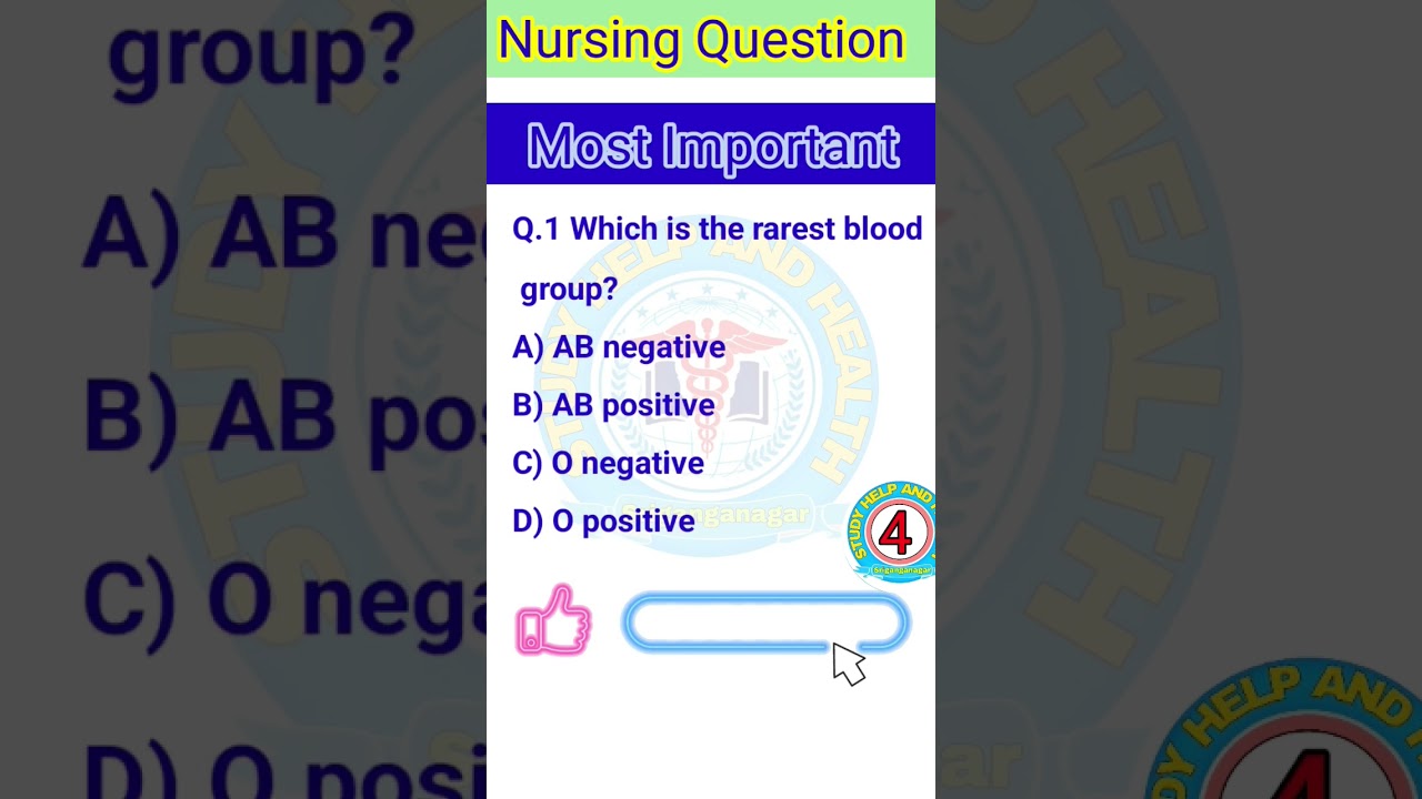 BSc Nursing MCQs for Exam Preparation 📚