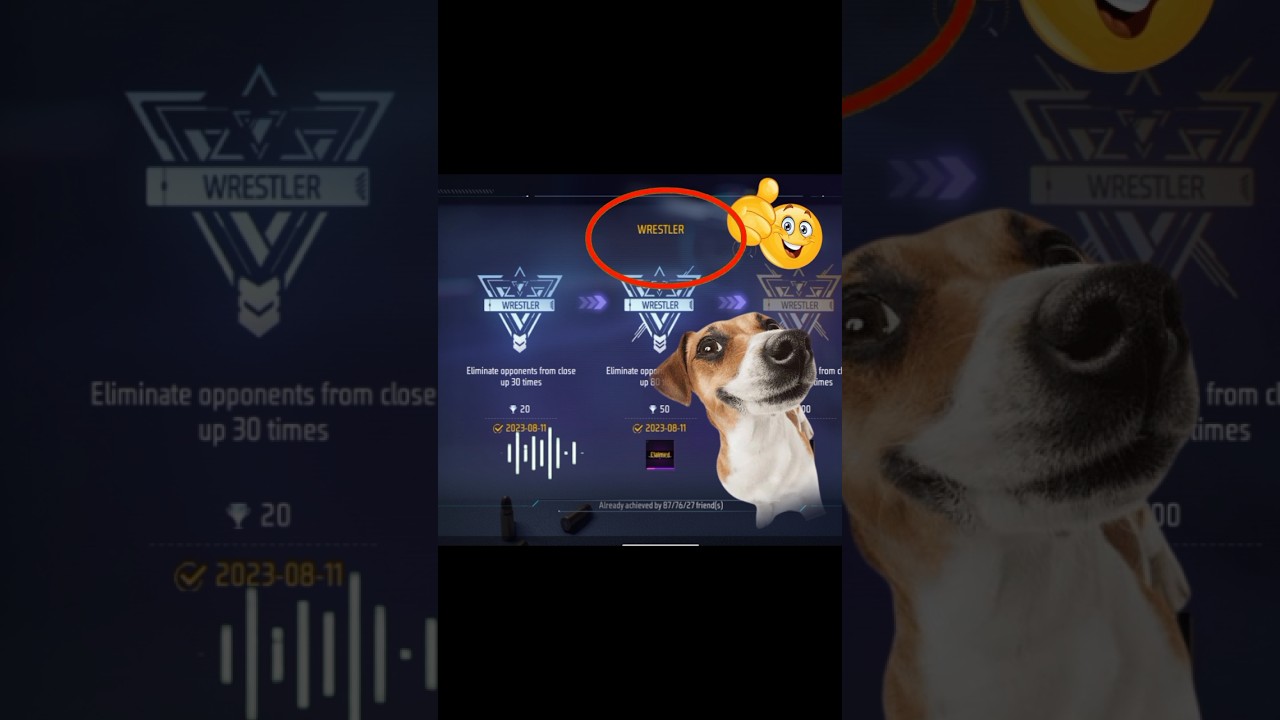 Free Fire Wrestler Achievement Guide 🏆