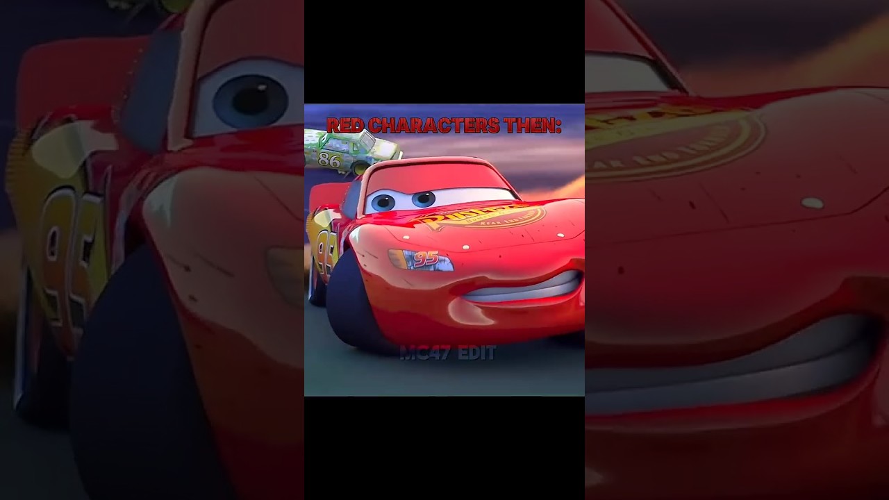 Red Characters Then & Now: Epic Transformation! 🔥