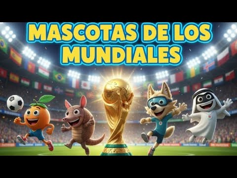 Mascotas de los Mundiales de Fútbol (1966-2026) 🐾