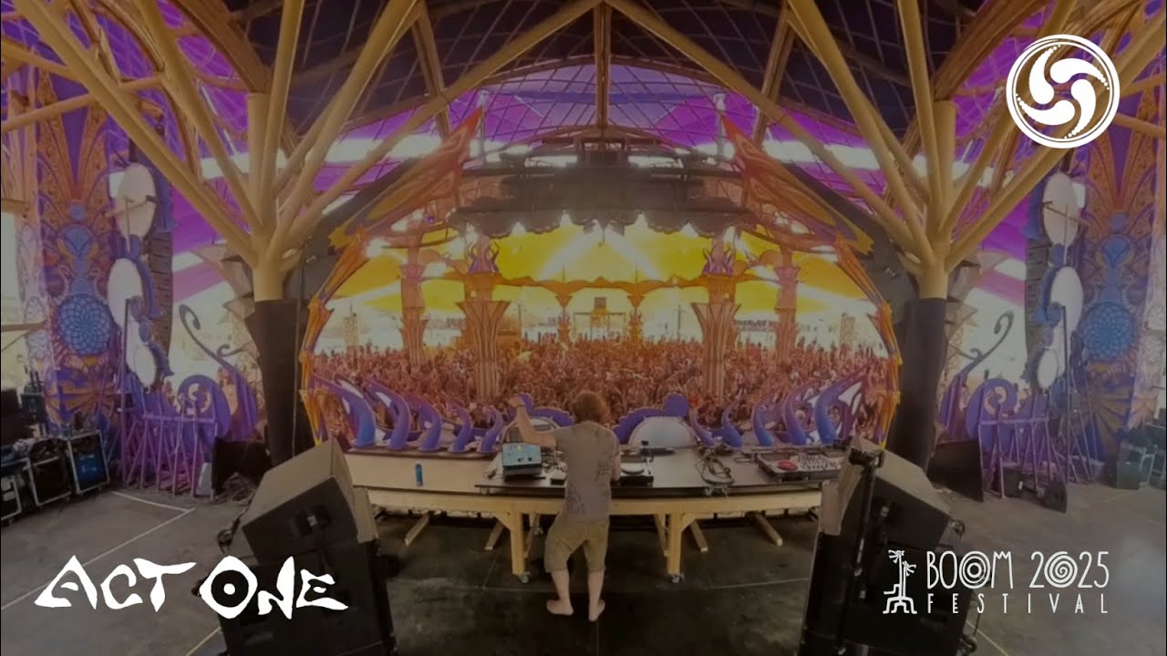 Act One Live @ Boom Festival 2025 (4K Full Set)
