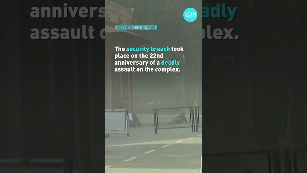 Security Breach at Indian Parliament Sparks Concerns Amid Anniversary of Past Attack π¨