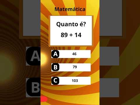Adição #quiz ##matemática