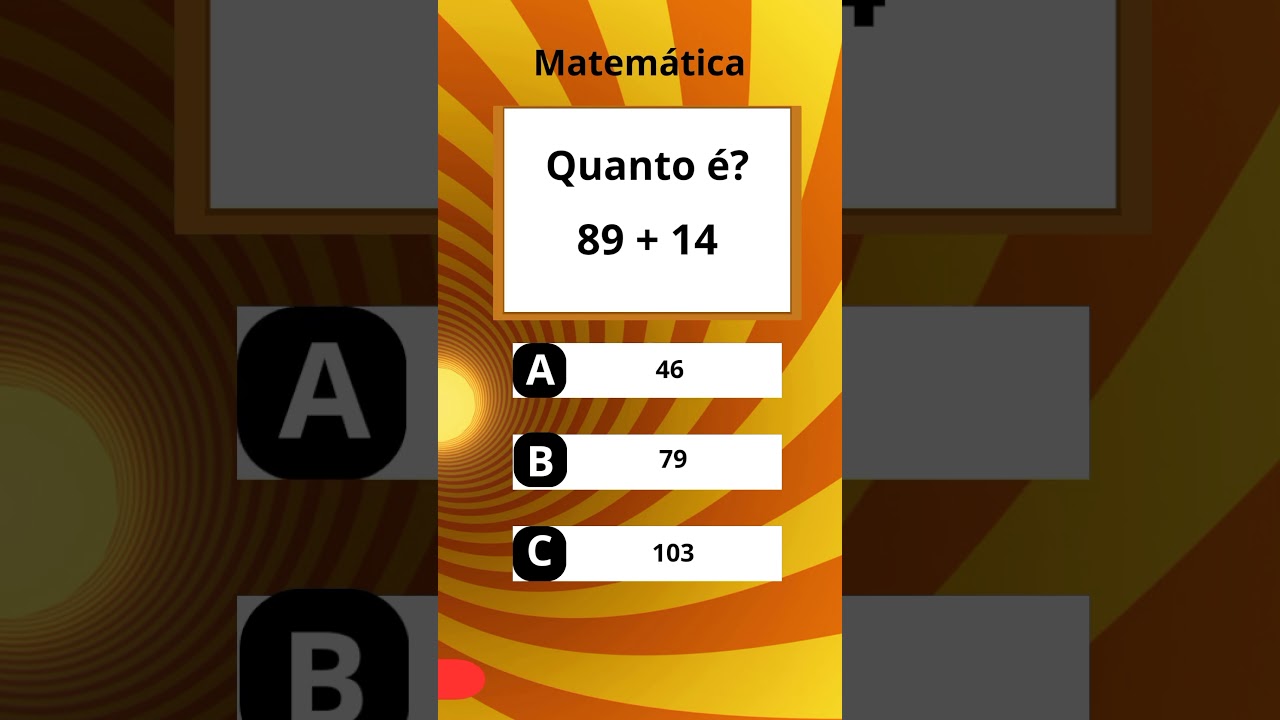 Adição - Quiz de Matemática