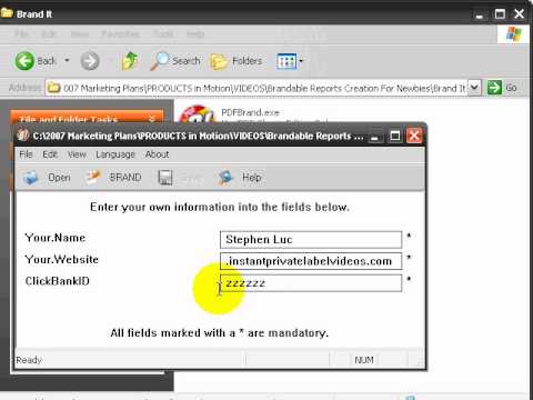 Using Brandable Reports Within Your Marketing: How to Re-Brand The PDF Report