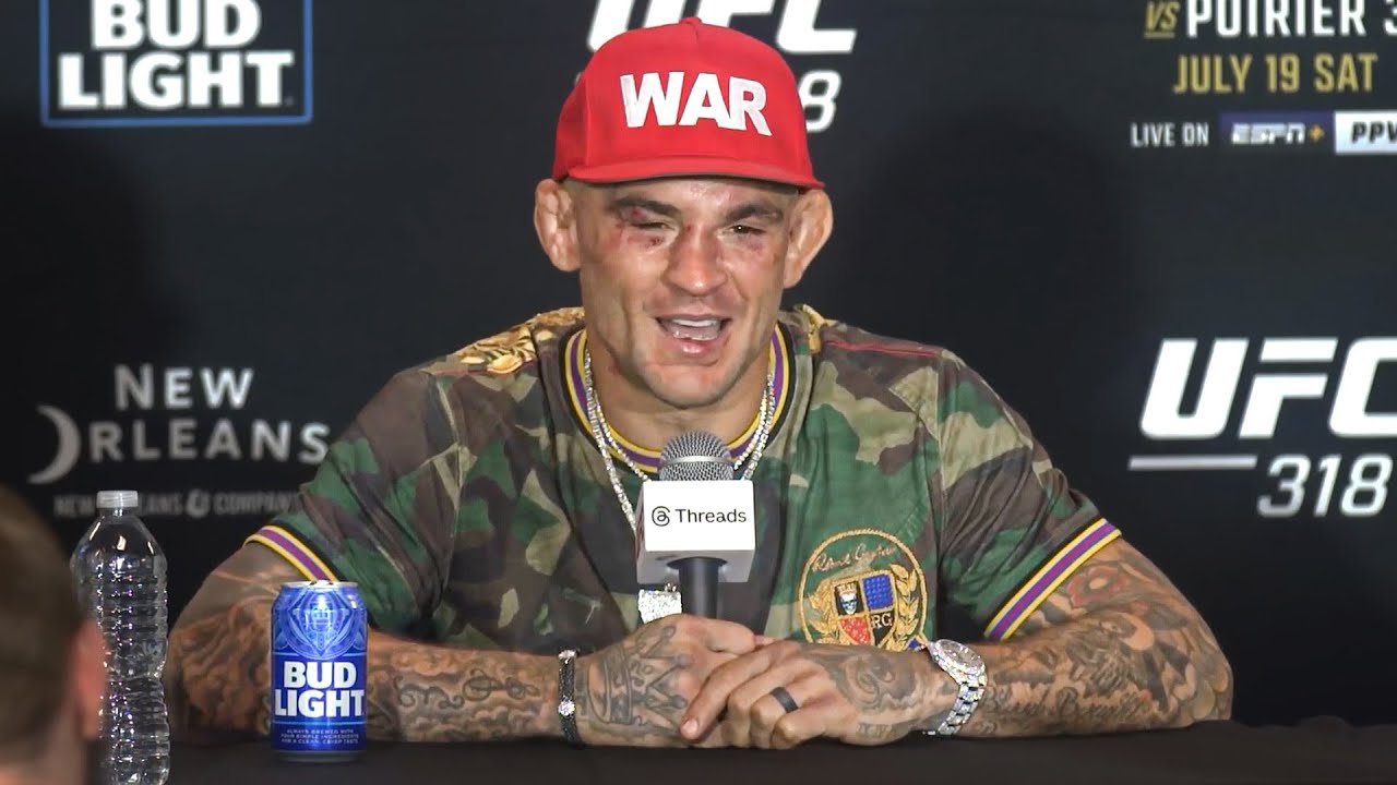 Dustin Poirier Post-Fight UFC 318 π₯