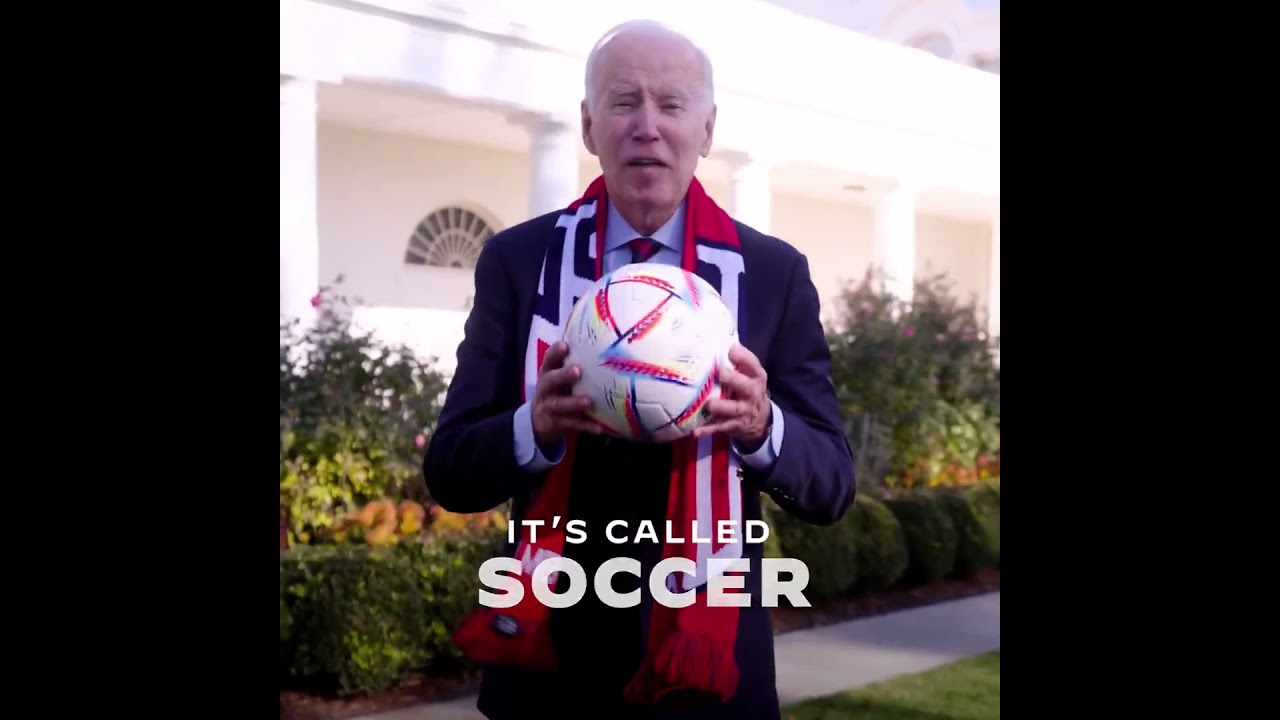 Joe Biden Corrects the Name: 'It's Called Soccer' β½ #Shorts