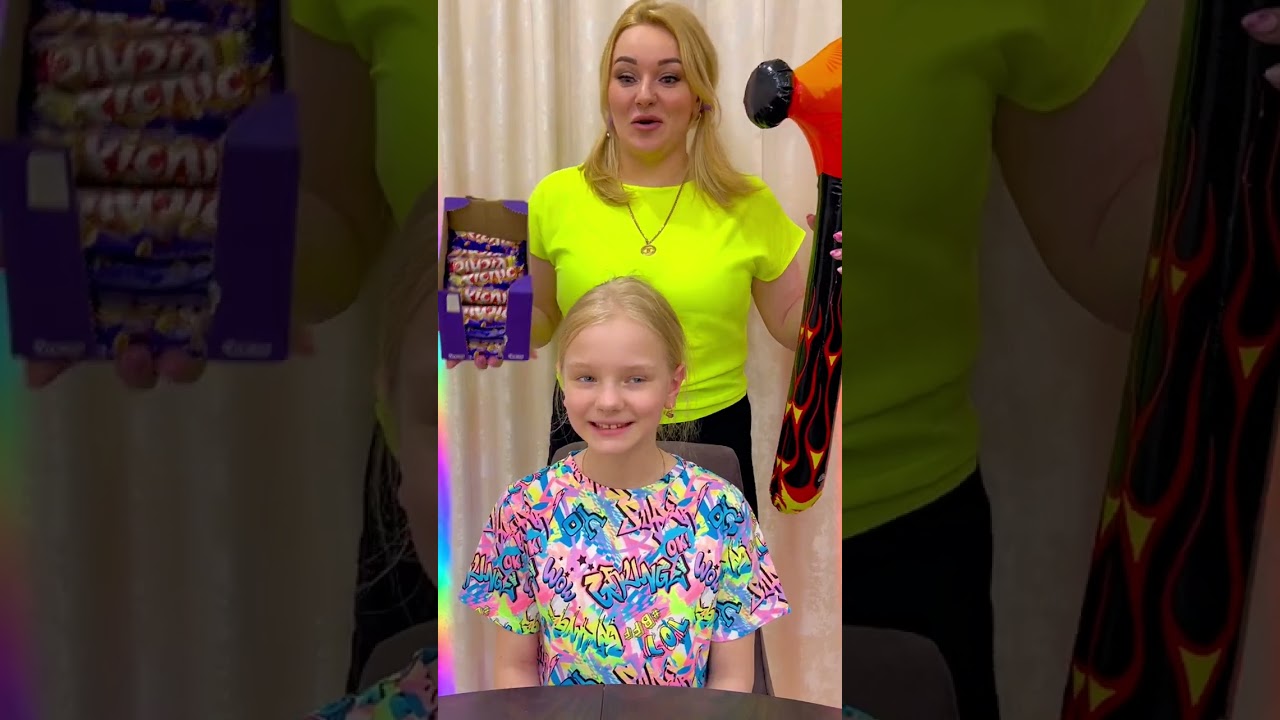 Лево и право челлендж 😁 / Папа получил 😂