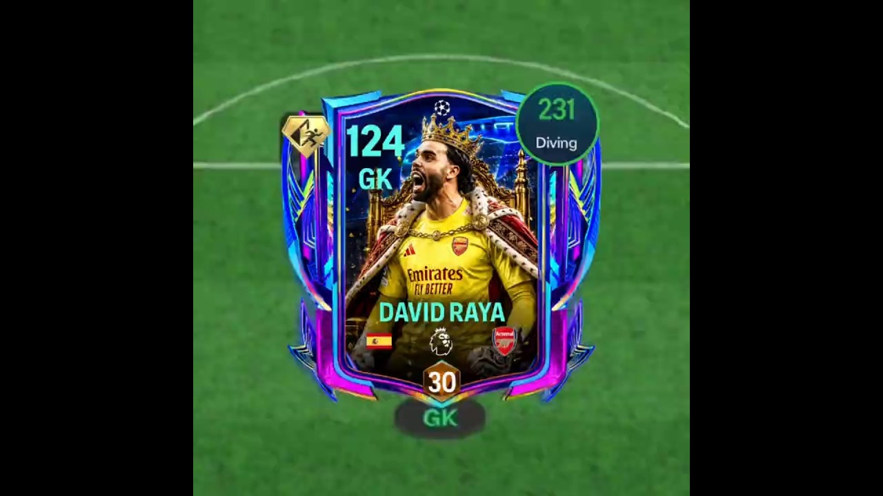 119 David Raya Review 🧤- WALL 🧱 UCL Best XI Event Card Review #fcmobile #eafcmobile #fcmobile26