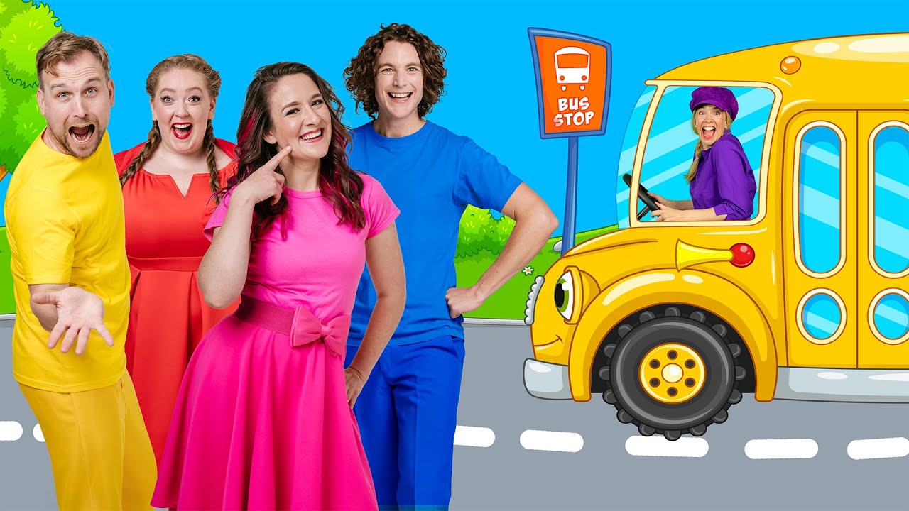 Wheels on the Bus (Extended!) β Fun Nursery Rhyme with Bounce Patrol π