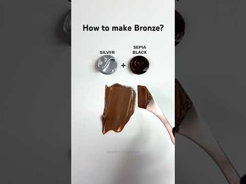 How to make Bronze? #colormixing
