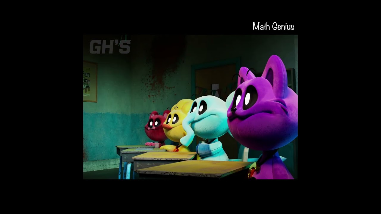 Math Genius Solves Poppy Playtime Chapter 3! | GH's Animation 🎮