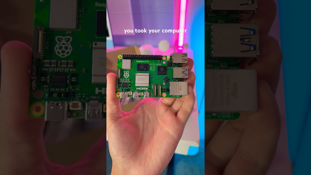 Mini Raspberry Pi 5 for $60 💻