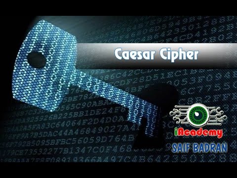 Caesar Cipher Encryption / Decryption - شرح بالعربي