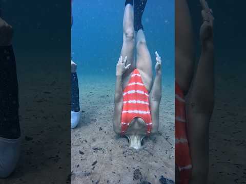 This quicksand is DEEP! #freediving