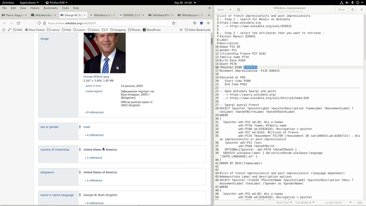 Guide to Building SPARQL Queries on Wikidata