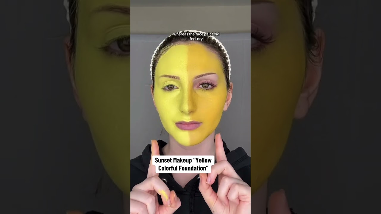 Face Paint vs. Sunset Foundations 🤔