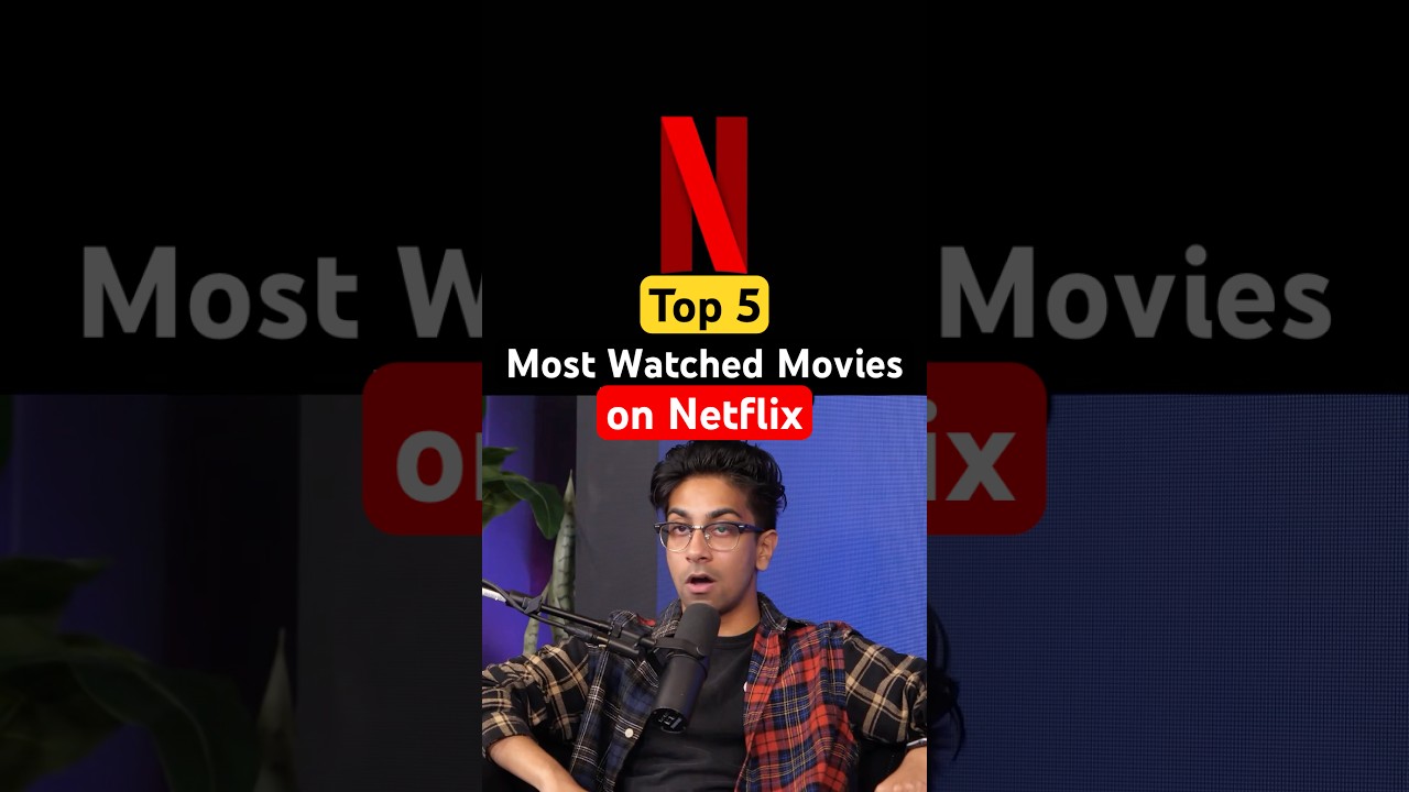 Top 5 Most Watched Netflix Movies π¬
