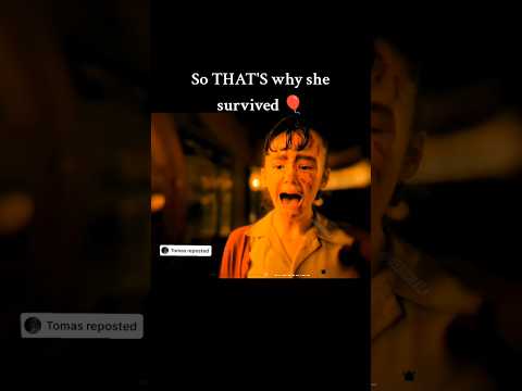 How Lilly survived the cinema massacre || Welcome to Derry episode 1 #stephenking