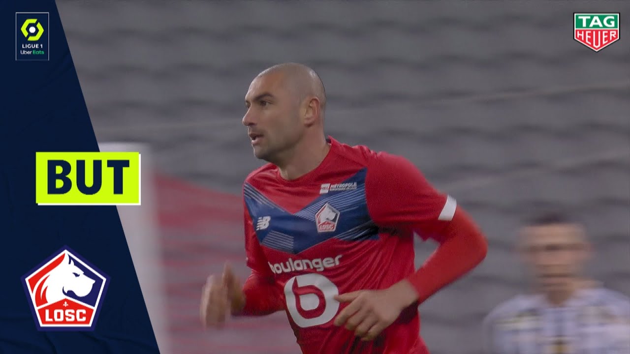 Burak Yılmaz Scores for LOSC Lille in 1-2 Loss to Angers (2020/21) ⚽