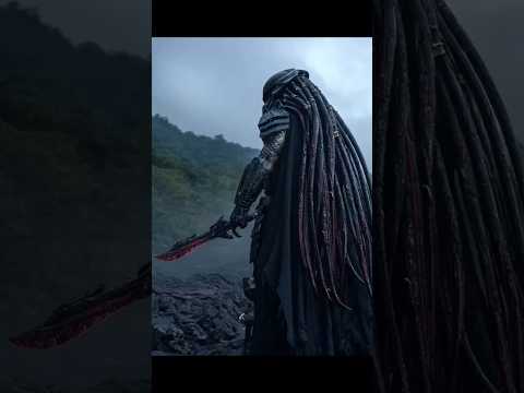 PREDATOR KING REVEALED – LEGENDARY YAUTJA KING 👑 | 4K SHORT #predator #predatorbadlands #short #avp