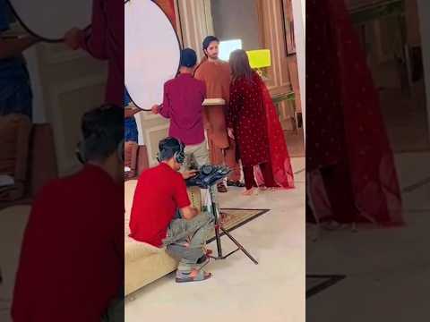 jaan nisar drama shooting #hibabukhari #Danishtaimoor #tiktok video #viral showbiz with Actor