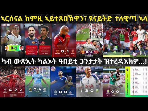 ትንታነ፦ ካብ ማንቸስተር ዩናይትድ ዓቢ ለውጢ ተዓዚብና፣ ኣርሰናል ኣየዕገበትናን ዘሰክፍ ግን ኣይኮነን...!