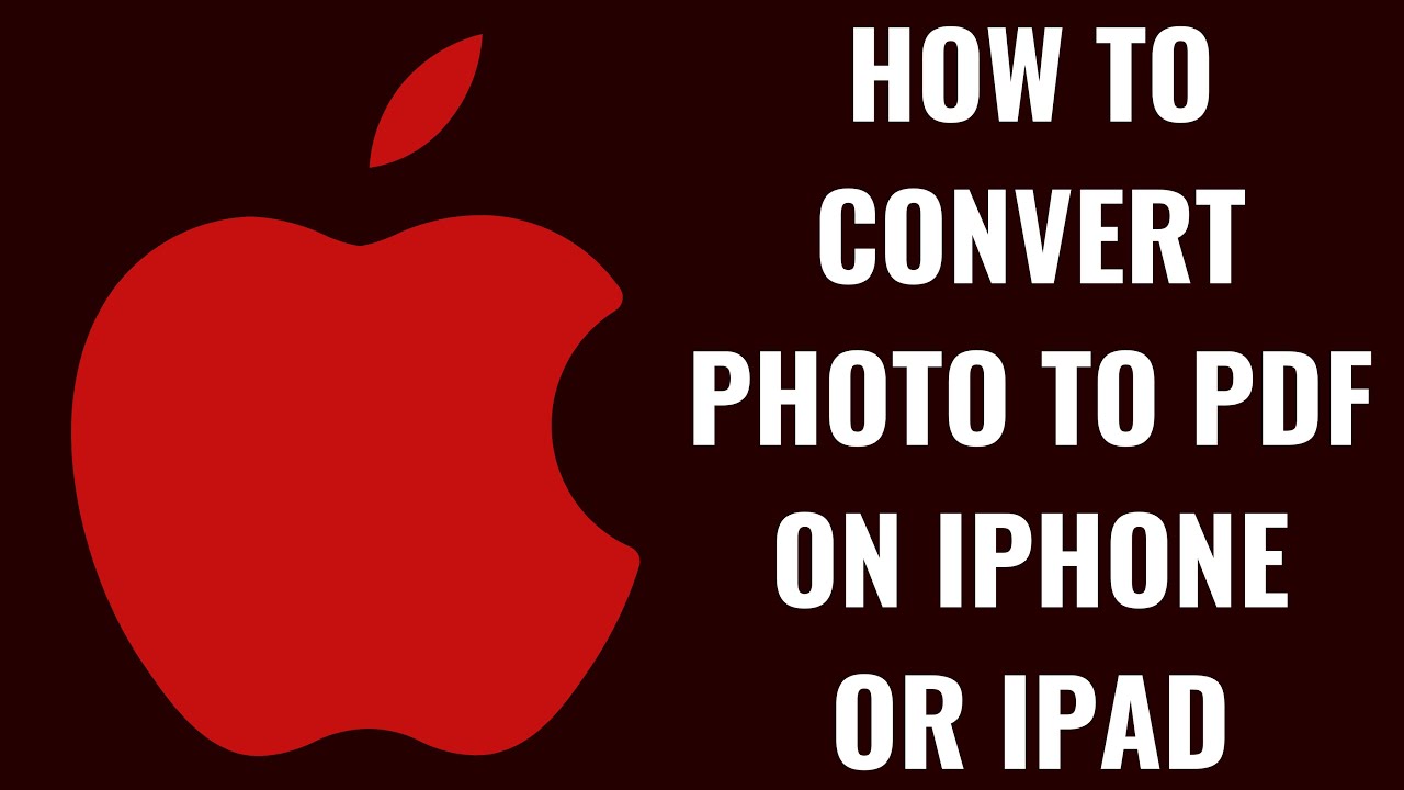 Easiest Way to Convert Photos to PDF on iPhone & iPad 📱